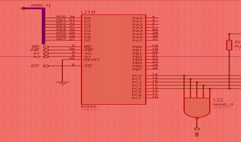 数字钟接口课设报告8086微机原理与接口技术课程设计